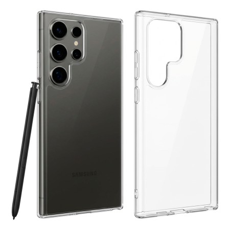Samsung S24 ultra Funda de Gel TPU Transparente 1.5mm ALTA CALIDAD
