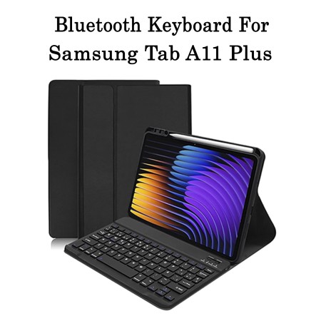 Funda con Teclado Bluetooth Samsung Tab A11 Plus 11" | Wephone Mayorista