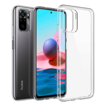 Carcasa de Silicona Transparente Redmi Note 10 5G