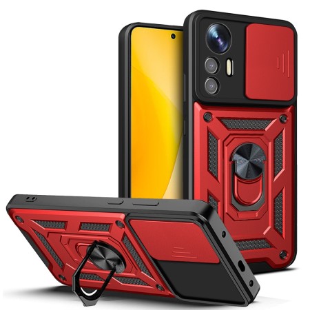 XIAOMI 12 LITE FUNDA ARMADURA CON TAPA DESLIZANTE