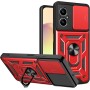 Funda Armadura con Tapa Deslizante Realme C33 Cámara y Anillo | Wephone Mayorista