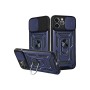 Funda Armadura con Tapa Deslizante iPhone 11 Pro Cámara y Anillo | Wephone Mayorista