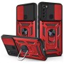 Funda Armadura con Tapa Deslizante Redmi Note 8 Cámara y Anillo | Wephone Mayorista