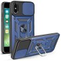 Carcasa de armadura iPhone Xs Max Azul