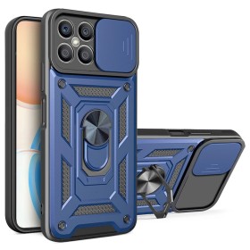 Funda Armadura con Tapa Deslizante Honor X8 5G Cámara y Anillo | Wephone Mayorista