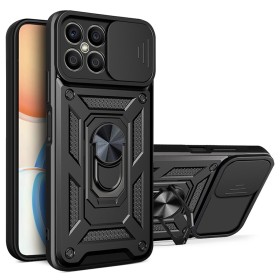 Funda Armadura con Tapa Deslizante Honor X8 5G Cámara y Anillo | Wephone Mayorista
