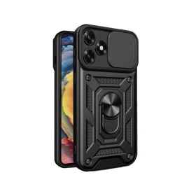 Funda Armadura con Tapa Deslizante Huawei Nova 9 SE Cámara y Anillo | Wephone Mayorista