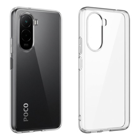 Poco M7 4G Funda de Gel TPU Transparente 1.5mm ALTA CALIDAD