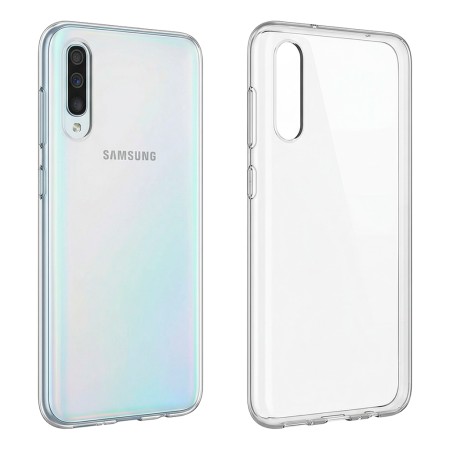 SAMSUNG A50 Funda de Gel TPU Transparente 1.5mm ALTA CALIDAD