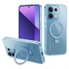 Funda Transparente Antigolpe con Soporte Redmi Note 13-5G.Ref-2376 Azul