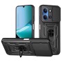 Funda Armadura con Tapa Deslizante Redmi 15C Cámara y Anillo | Wephone Mayorista