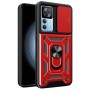 Funda Armadura con Tapa Deslizante Xiaomi 12 Cámara y Anillo | Wephone Mayorista