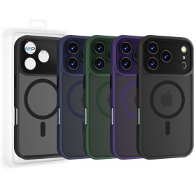 Funda Mate Magsafe Cubre Cámara iPhone 17 Pro | Wephone Mayorista