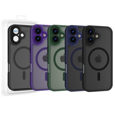 Funda Mate Magsafe Cubre Cámara iPhone 17 | Wephone Mayorista