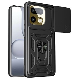 Funda Armadura con Tapa Deslizante Realme 16 Pro Plus Cámara y Anillo | Wephone Mayorista