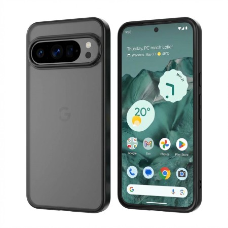 Funda Mate Metal Google Pixel 9A Marco Metálico Antihuellas | Wephone Mayorista