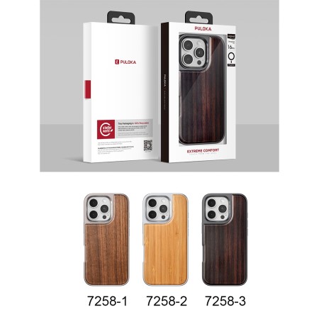 Funda Madera Auténtica MagSafe iPhone 17 – Elegancia Premium 👌