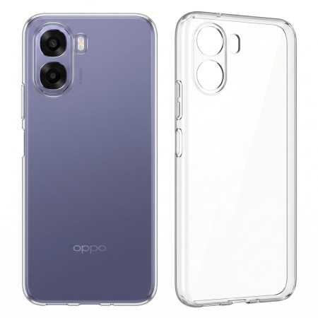 Oppo A6X Funda de Gel TPU Transparente 1.5mm ALTA CALIDAD