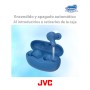 JVC HA-Z77T Azul al por Mayor | Auriculares Gumy TWS Bluetooth 5.3