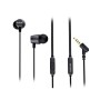 Venta mayorista de auriculares Aiwa ESTM-20BK en color plata. Cuerpo de metal antirresonante, driver dinámico de 10mm y conexión