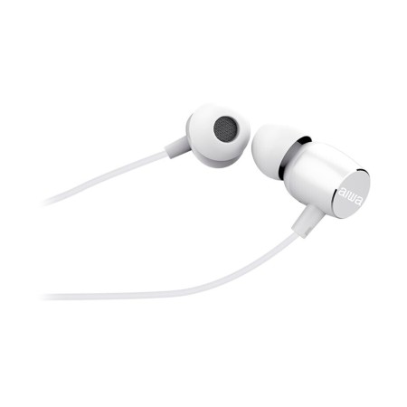 Aiwa ESTM-30BK Blanco al por Mayor | Auriculares In-Ear Metálicos