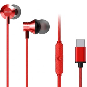 Aiwa ESTM-50 USB-C al por Mayor | Auriculares Metálicos Tipo-C