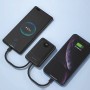 Power Bank 10000mAh Wephone GN108X-1 | 22.5W Cables Integrados