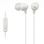 Sony MDR-EX15AP Blanco al por Mayor | Auriculares In-Ear con Micro