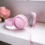 Sony MDR-ZX110AP Rosa al por Mayor | Auriculares Plegables con Micro