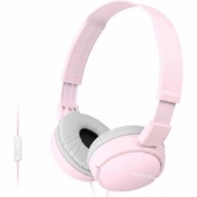 Sony MDR-ZX110AP Rosa al por Mayor | Auriculares Plegables con Micro