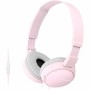 Sony MDR-ZX110AP Rosa al por Mayor | Auriculares Plegables con Micro