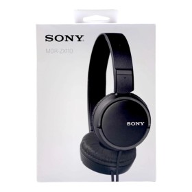 Sony MDR-ZX110AP Negro al por Mayor | Auriculares Plegables con Micro