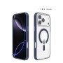 Funda iPhone 17 Pro Max/iPhone 18 Pro Max  con MagSafe Transparente y Borde de Color | Wephone Mayorista