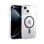 Funda magsafe Transparente borde color iphone 13 / 14