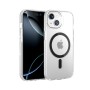 Funda magsafe Transparente borde color iphone 13 / 14