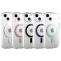 Funda magsafe Transparente borde color iphone 15