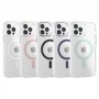 Funda magsafe Transparente borde color iphone 12