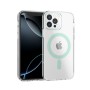 Funda magsafe Transparente borde color iphone 12