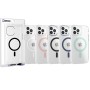Funda magsafe Transparente borde color iphone 12