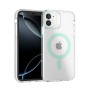 Funda magsafe Transparente borde color iphone 12