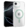 Funda Rígida Transparente Borde Color MagSafe iPhone 17E | Wephone Mayorista