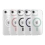 Funda Rígida Transparente Borde Color MagSafe iPhone 17E | Wephone Mayorista