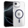 Funda Rígida Transparente Borde Color MagSafe iPhone 17E | Wephone Mayorista