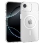 Funda Rígida Transparente Borde Color MagSafe iPhone 17E | Wephone Mayorista