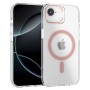 Funda Rígida Transparente Borde Color MagSafe iPhone 17E | Wephone Mayorista