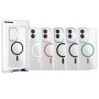 Funda Rígida Transparente Borde Color MagSafe Samsung S25 Edge | Wephone Mayorista