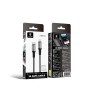Cable USB-C a Lightning Lenyes LC560 | 27W Fast Charge | 2 Metros Extra Largo | Nylon Trenzado y Aluminio