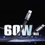 Cable USB-C 60W 2 Metros Lenyes LC560 al por Mayor | WePhone