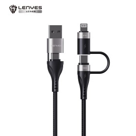 Cable 4 en 1 Lenyes LC568 100W al por Mayor | WePhone
