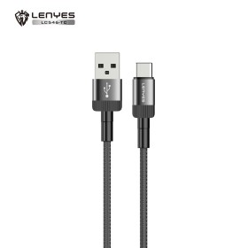 Cable USB-C Lenyes LC546-TC | 2.4A 12W Reforzado y Duradero